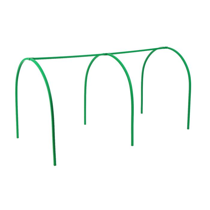 Каркас парника, 2 × 1 × 1 м, пластиковая профильная труба 22 × 22 мм, зелёный