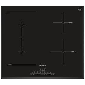 

Варочная поверхность Bosch PVS651FB5E, индукционная, 6900 Вт, 4 конфорки, сенсор, черная