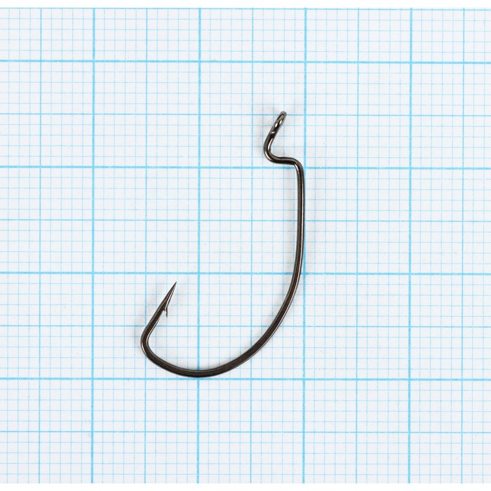 фото Крючки офсетные yugana wide range worm, № 8, 5 шт.