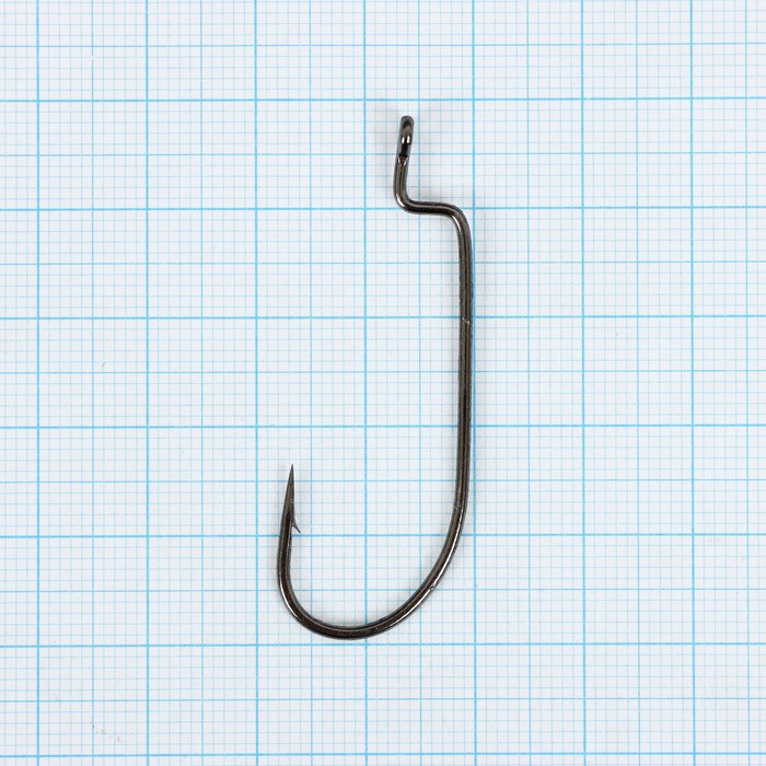 фото Крючки офсетные yugana o'shaughnessy worm, № 2/0, 4 шт.