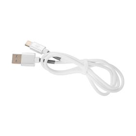 

Кабель Krutoff Spring, USB - Type-C, 2.1 А, 1 м, белый