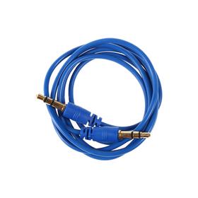 

Кабель аудио AUX Krutoff, Jack 3.5 мм(m) - Jack 3.5 мм(m), 1 м, синий