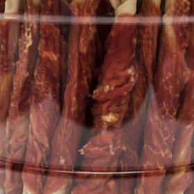 

Лакомство для собак "Мясоешки" утиные шашлычки, 600 г