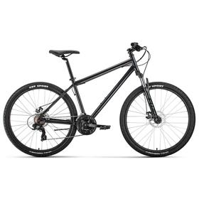 

Велосипед 27,5" Forward Sporting 2.2 disc, цвет темно-серый/черный, размер 17"