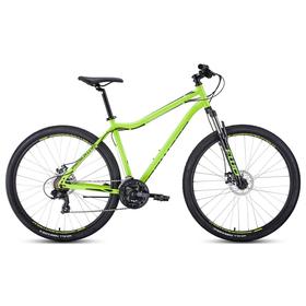 

Велосипед 29" Forward Sporting 2.2 disc, цвет ярко-зеленый/черный, размер 21"