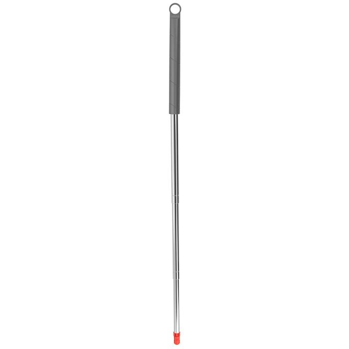 Ручка для швабры телескопическая 135 см ручка для швабры телескопическая 120 см 2 секции алюминий