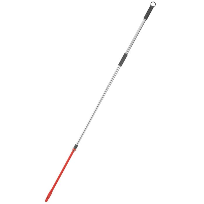 цена Ручка для швабры телескопическая 160 см с гибкой штангой 40 см