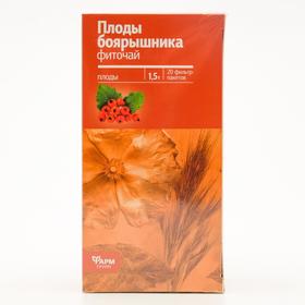 

Боярышник плоды, 20 фильтр пакетов по 1.5 г