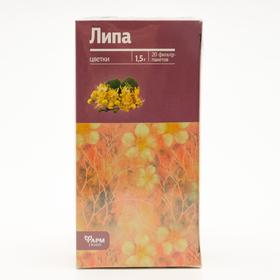

Липа цветки, 20 фильтр пакетов по 1.5 г
