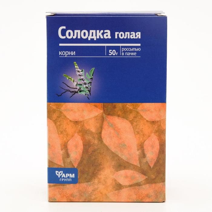 Солодка голая корни, 50 г