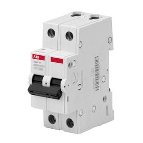 

Выключатель автоматический ABB, 2P, 16A, C, 4,5кА, BMS412C16