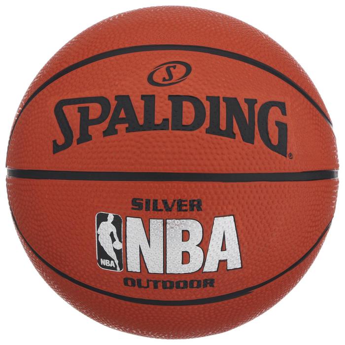 фото Мяч баскетбольный spalding nba silver р.3