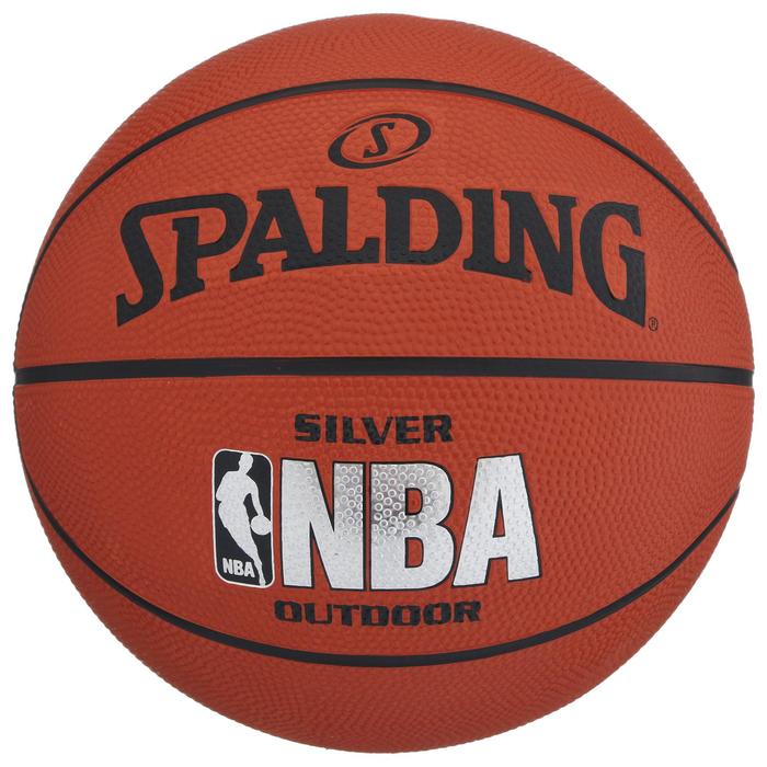 фото Мяч баскетбольный spalding nba silver р.5