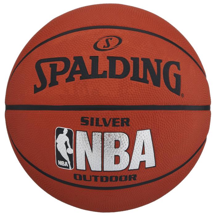 фото Мяч баскетбольный spalding nba silver р.6