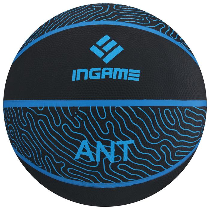 фото Мяч баскетбольный ingame ant №7 черно-синий