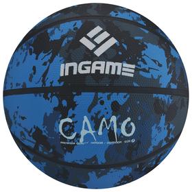 

Мяч баскетбольный INGAME CAMO №7 синий