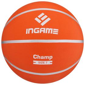

Мяч баскетбольный INGAME CHAMP №7 оранжевый