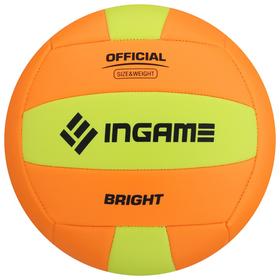 

Мяч волейбольный INGAME BRIGHT оранжево-желтый