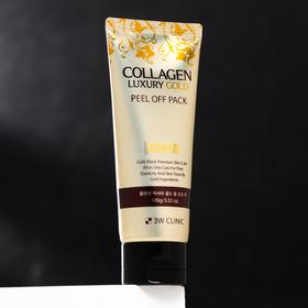 

Золотая маска-плёнка для лица 3W Clinic Collagen Luxury Gold, 100 мл