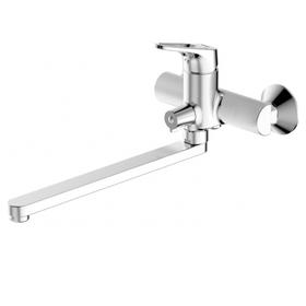 

Смеситель для ванны BRAVAT Drop-D F648162C-01A, однорычажный, с длинным изливом, хром