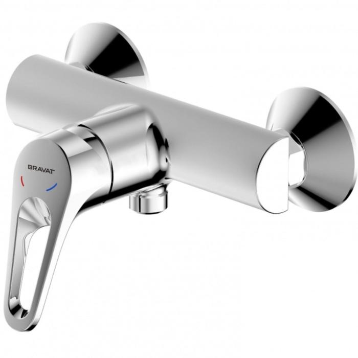 Смеситель для душа BRAVAT Drop-D F948162C-01 однорычажный латунь хром 4925₽