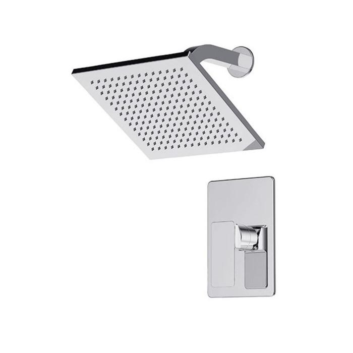 Смеситель для душа BRAVAT Phillis F856101C-B-ENG встраиваемый с тропическим душем хром 32100₽