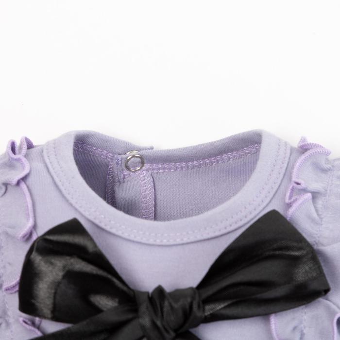 фото Комбинезон с бантиком крошка я, basic line, рост 62-68 см