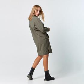 

Платье женское с карманами MIST, р. 48-50, хаки