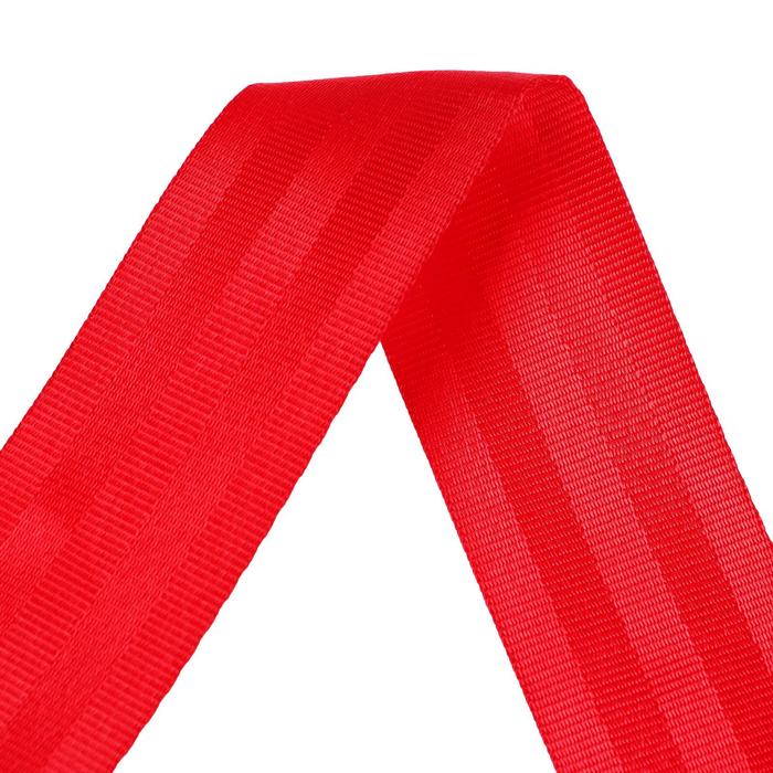 фото Нейлоновая лента, ремень 4.8 см × 5 м, красный