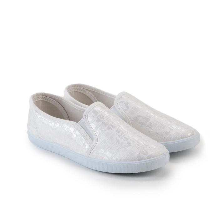 Слипоны женские, цвет белый, размер 39