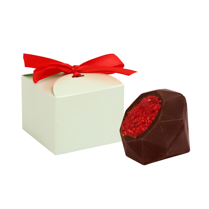 Шоколадная бомбочка с маршмеллоу «Счастье внутри» тёмный шоколад, 38 г шоколадная бомбочка с маршмеллоу письмо деду морозу молочный шоколад 38 г