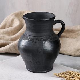 

Кувшин "Чёрная керамика", 1 л