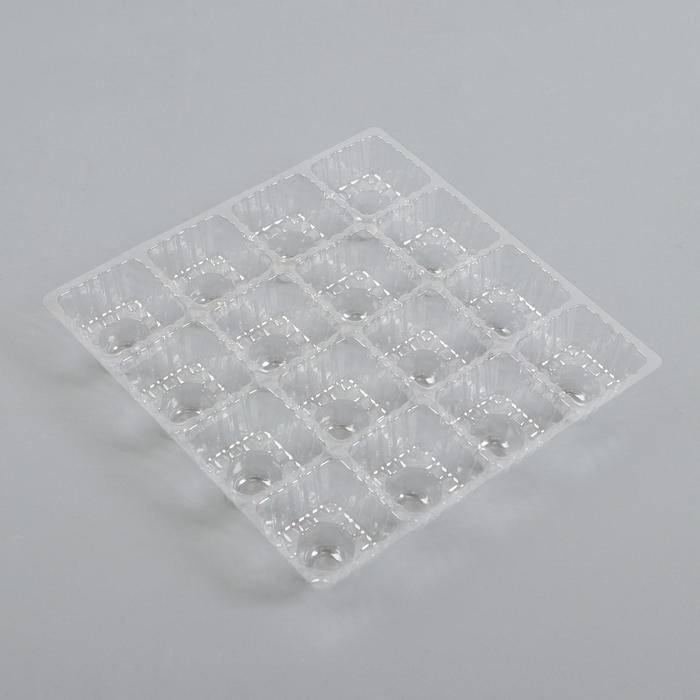 Пластиковый коррекс под конфеты 155х155х3 14₽