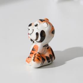 

Сувенир "Тигрёнок"Микки", гжель, цвет