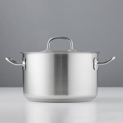 Кастрюля «Гурман-Профи», 4,5 л, тройное дно (6900475) - Купить по цене от 3 455.00 руб. | Интернет магазин SIMA-LAND.RU