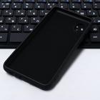 Чехол Krutoff, для Samsung (A013) Galaxy A01 Core, матовый, черный - Фото 3