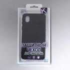 Чехол Krutoff, для Samsung (A013) Galaxy A01 Core, матовый, черный - Фото 4
