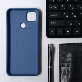 

Чехол Krutoff, для Xiaomi Redmi 9С, матовый, синий