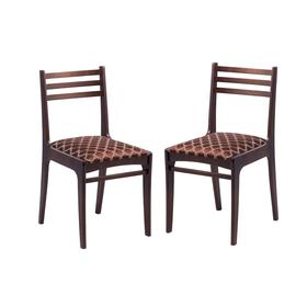 

Стул С- 8 полумягкий 420х490х820 темный орех/соты шоколад