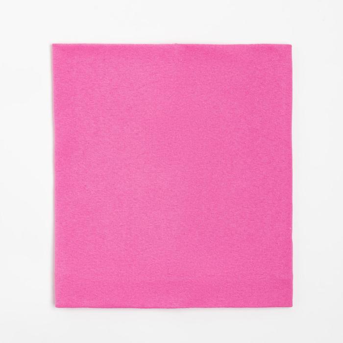 Снуд для девочки, цвет розовый, размер 50-52 см