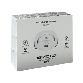 Лампа для гель-лака TNL Desired lux, UV/LED, 168 Вт, 36 диодов, таймер 10/30/60 сек, бел/сер