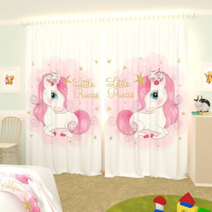 

Фотошторы «My Little Princess 1», размер 150х260 см, габардин