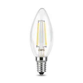 

Лампа Светодиодная Gauss Filament, Свеча, Е14, 9 Вт, 2700 К, 680 Лм