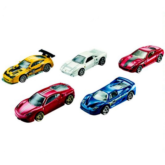 

Набор подарочный Hot wheels: 5 машинок, МИКС