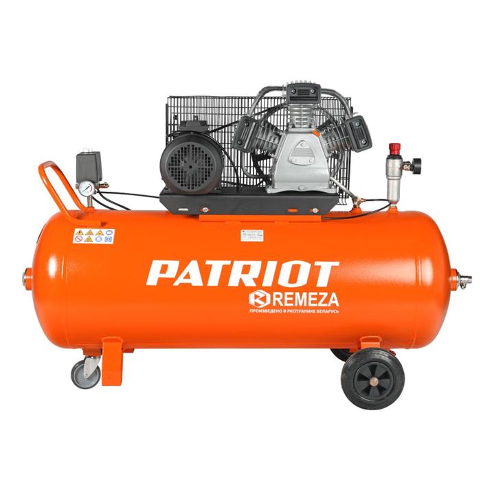 Компрессор PATRIOT REMEZA СБ4/С-200LB40, 580 л/мин, 380 В, 3.0 кВт, 200 л, 1/2х1/4 дюйм