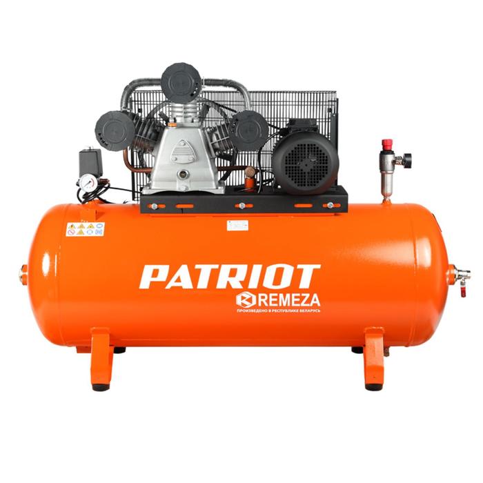 Компрессор PATRIOT REMEZA СБ4/Ф-270LB75, 880 л/мин, 380 В, 5.5 кВт, 270 л, 1/2+1/4 дюйм