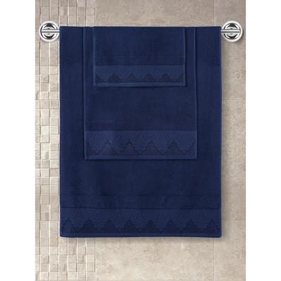 Полотенце махровое Siesta, размер 50x90 см, цвет синий