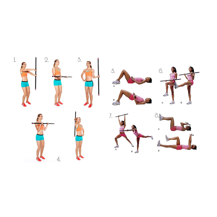 Бодибар, вес 4 кг, длина 120 см