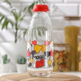 Бутылка для молока «Молочный путь», 1 л, 8,9х24 см от Сима-ленд