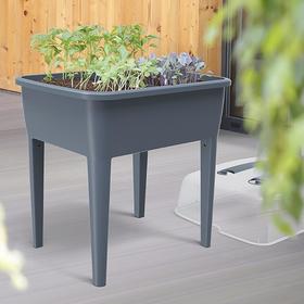 

Кашпо-грядка на ножках большая Respana Planter Set серый 83 л